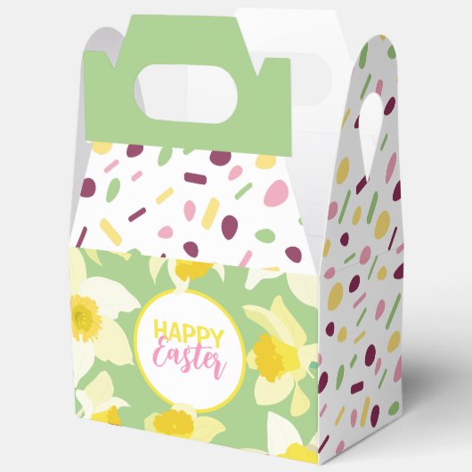 Fijne Pasen. Geschenkdoosjes Bedankdoosjes (Open)