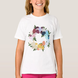 Fijne Pasen. vakantie krans. T-shirt