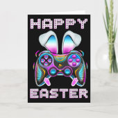 Fijne Pasen Videospel Controller Grappige Gamer Jo Kaart (Voorkant)