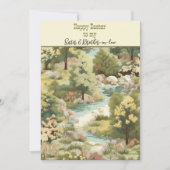 Fijne Pasen voor zuster en zwager Feestdagenkaart (Voorkant)