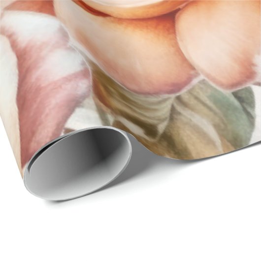  fijne peach cadeaupapier (Rol Hoek)