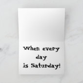 Fijne pensionering! kaart (Binnen)