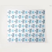 Fijne Pi-dag 3.14 | Stapsgewijze Achtergrond Wandkleed (Voorkant (horizontaal))