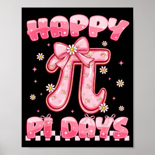 Fijne Pi-dag 3.14 Wees Irrationeel Kokette Boog Wi Poster