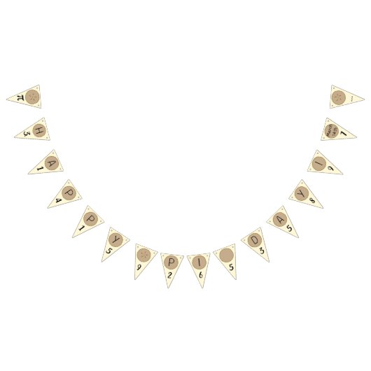 Fijne Pi Dag! Happy Pie Day Wiskunde Banner (Alle)