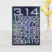 Fijne Pi Dag! Kaart (Gele Bloem)