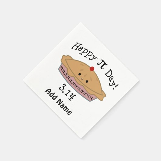 Fijne Pi Dag! Servetten (Hoek)