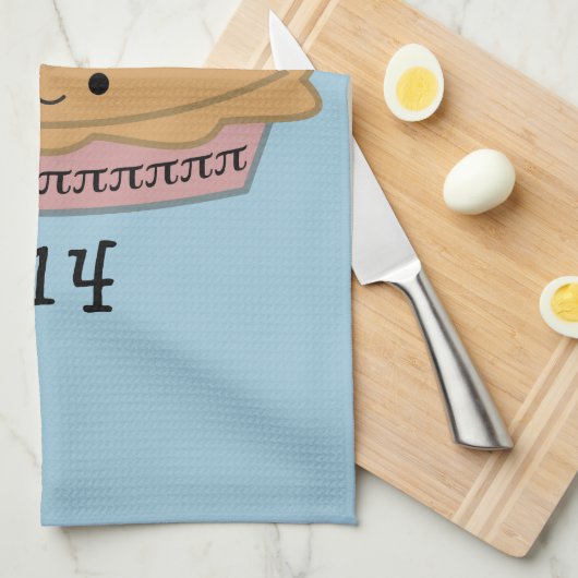 Fijne Pi Dag! Theedoek (Quarter Fold)