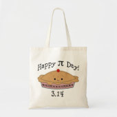 Fijne Pi Dag! Tote Bag (Voorkant)