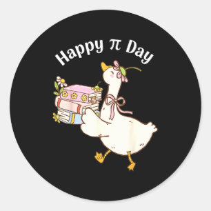 Fijne Pi-dag Wees Grappig Wiskunde Leraren Liefheb Ronde Sticker