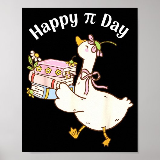 Fijne Pi-dag Wees grappig Wiskundeleraar Liefhebbe Poster (Voorkant)
