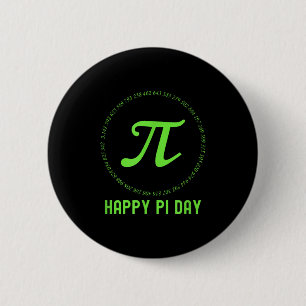 Fijne Pi-dag Wiskunde En Wiskunde Stem Leraar Tre Ronde Button 5,7 Cm