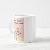 Fijne pillen! koffiemok (Voorkant links)