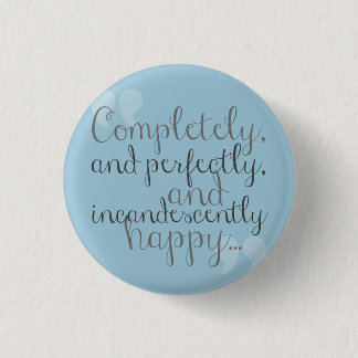 Fijne pin voor Jane Austen fans. Ronde Button 3,2 Cm