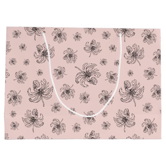 Fijne pioenen. groot cadeauzakje (Achterkant)