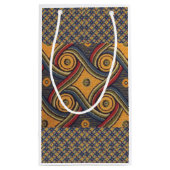 Fijne pleistertas met tapijt klein cadeauzakje (Achterkant)