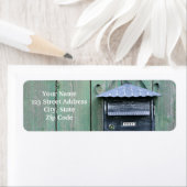 Fijne Postcrossing! Postvak. Etiket (Insitu)