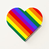 Fijne pride maand Notitieboek cadeau (Achterkant)