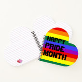 Fijne pride maand Notitieboek cadeau (Binnen)