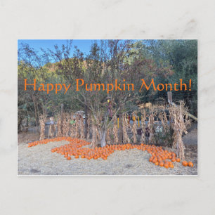 Fijne Pumpkin Month! Briefkaart