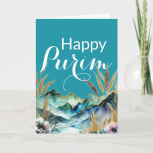 Fijne Purim-wenskaart - Blue Mountain Kaart