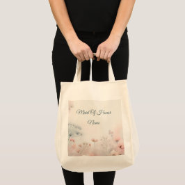 Fijne Queen Anne's Lace Bloemrijke Bruidsfeest Tote Bag