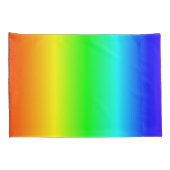 Fijne regenboogkleuren Verloopstroken Kussensloop (Achterkant-Rechts)