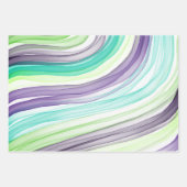 Fijne regenboogkleuren zachte inpakpapier vellen (Voorkant)