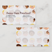 Fijne retro Kinderen ook Visitekaartje (Voorkant / Achterkant)