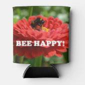 Fijne reuzenbloem bij bijen blikjeskoeler (Voorkant)