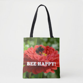 Fijne reuzenbloem bij bijen tote bag
