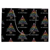 Fijne Rockin kerst! Kristallen kerstboom Groot Cadeauzakje (Achterkant)