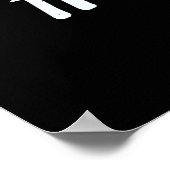 Fijne Rockin kerst! Kristallen kerstboom Poster (Hoek)