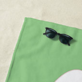 Fijne rode mieren schaatsen cartoon strandlaken (In situ)