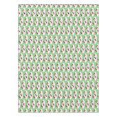 Fijne rode mieren schaatsen cartoon tafelkleed (Voorkant)