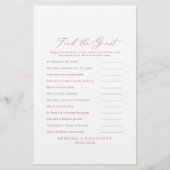 Fijne Roos Gold Zoek het gastenweddenschap Flyer (Voorkant)