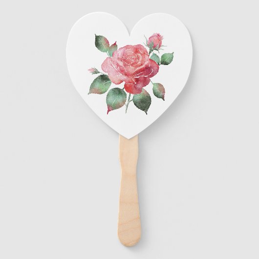 Fijne Roos Handwaaier (Achterkant)