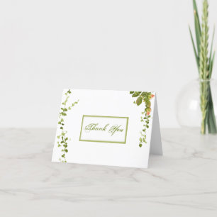 Fijne rosebuds en ijzige bedankt voor je kaart
