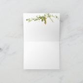 Fijne rosebuds en ijzige bedankt voor je kaart (Binnen)