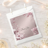 Fijne Roze Bloem Zakje (Geknipt)