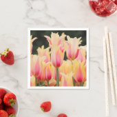 Fijne roze bloemblaadjes servet (Insitu)