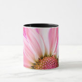 Fijne roze bloemen mok (Midden)