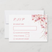 Fijne Roze Boho Bloemachtige Trouwdag