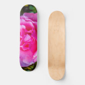 Fijne roze roze roos. persoonlijk skateboard (Voorkant)