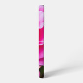 Fijne roze roze roos. samsung galaxy hoesje (Linkerkant)