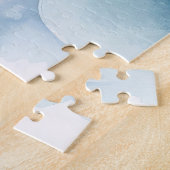 Fijne roze Waterverf kwallen Legpuzzel (Zijkant)