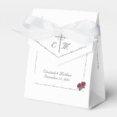 Fijne Rozen gunstbox Bedankdoosjes (Voorkant Zijde)