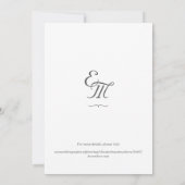 Fijne Rozen Katholiek Save the Date Kaart (Achterkant)