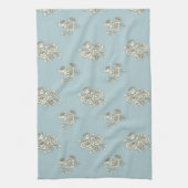 Fijne rozen theedoek (Verticaal)