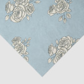 Fijne rozen tissuepapier (Detail)